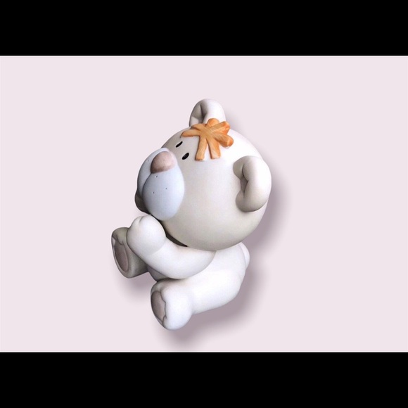 Vintage Lamp Bumpkins Tabletop Baby Teddy Bear Porcelain Light Nursery Bedroom - Picture 3 of 9